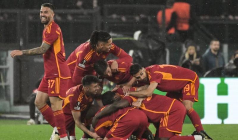 روما تتأهل لنصف نهائي الدوري الأوروبي على حساب ميلان 