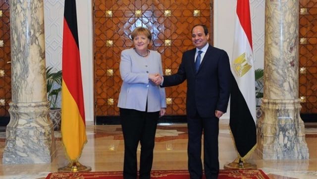ميركل: تجربة مصر جيدة جدًا في التعامل مع ملف اللاجئين
