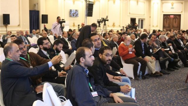 افتتاح فعاليات المؤتمرالدولى للأوعية الدموية لجامعة المنصورة