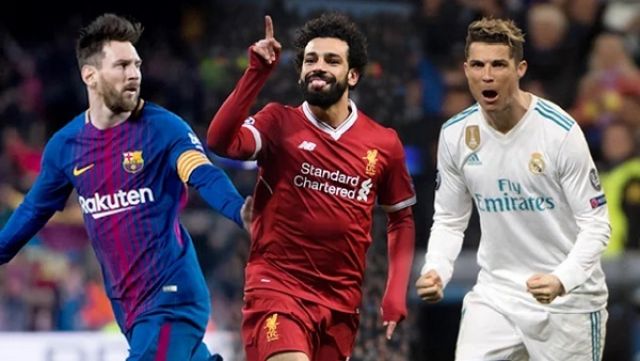 الثلاثي ميسي وصلاح ورنالدو يغيبون عن حفل الكرة الذهبية