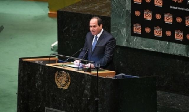 مصر تؤكد ضرورة مواجهة المجتمع الدولي لكافة التنظيمات الإرهابية دون استثناء