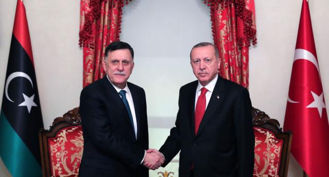 السراج وأردوغان