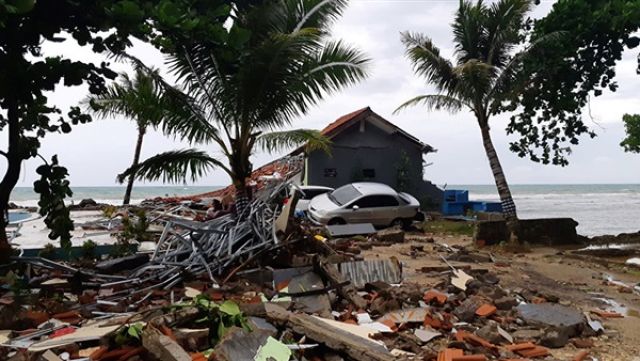 ارتفاع حصيلة ضحايا إعصار تسونامي إلى 222 قتيلا