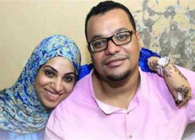 المهندس على أبو القاسم وزوجته