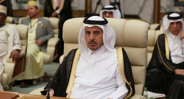 عبد الله بن ناصر آل ثاني رئيس وزراء قطر المستقيل