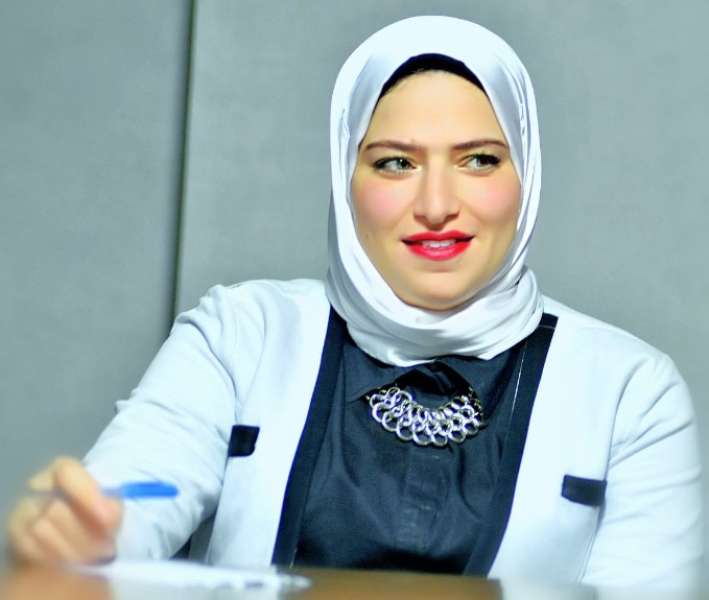 الدكتورة رحاب غزالة أمين عام المرأة بحزب أبناء مصر