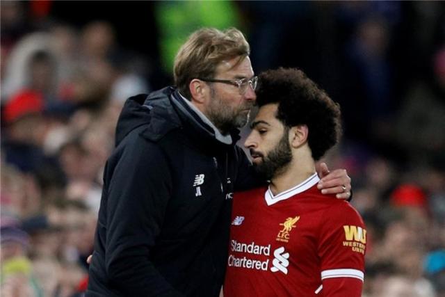 محمد صلاح ويورجن كلوب