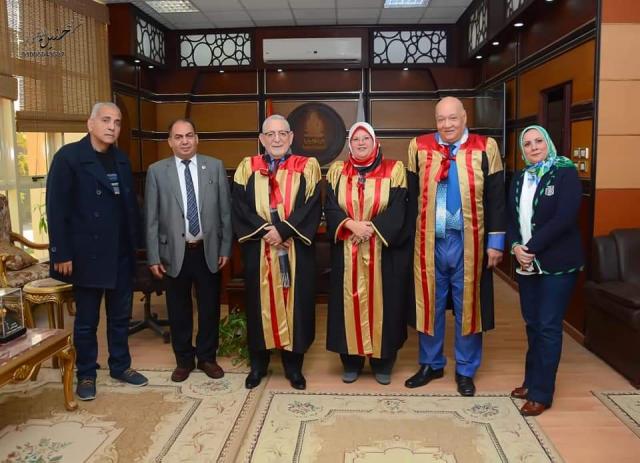 ”عدلي القيعي” في ضيافة جامعة المنصورة