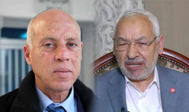 الغنوشي وقيس سعيد