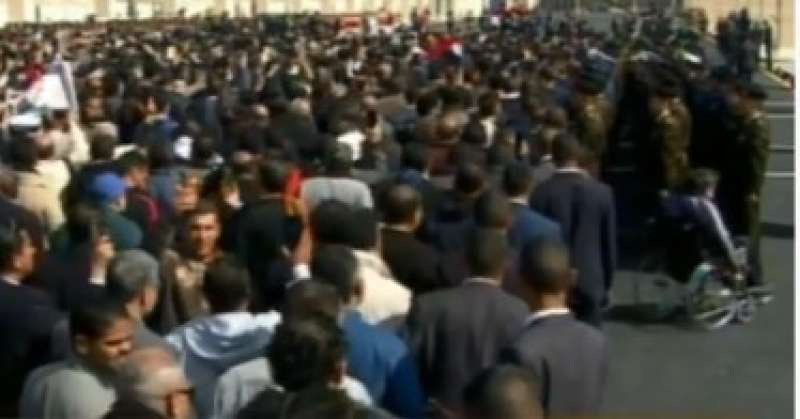 جنازة الرئيس الأسبق حسني مبارك 