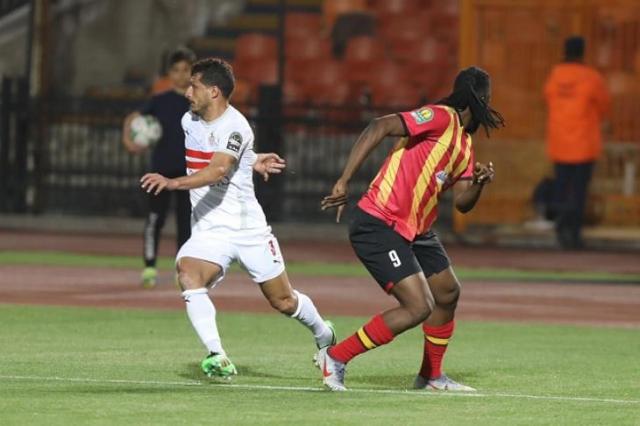 من مباراة الزمالك والترجي
