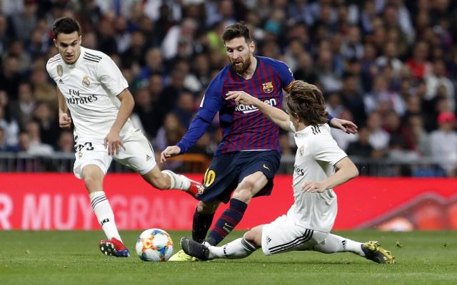 الريال وبرشلونة