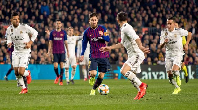 الريال وبرشلونة