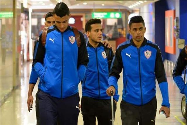 بعثة الزمالك تعود إلى القاهرة بعد التأهل لنصف نهائي دوري أبطال افريقيا