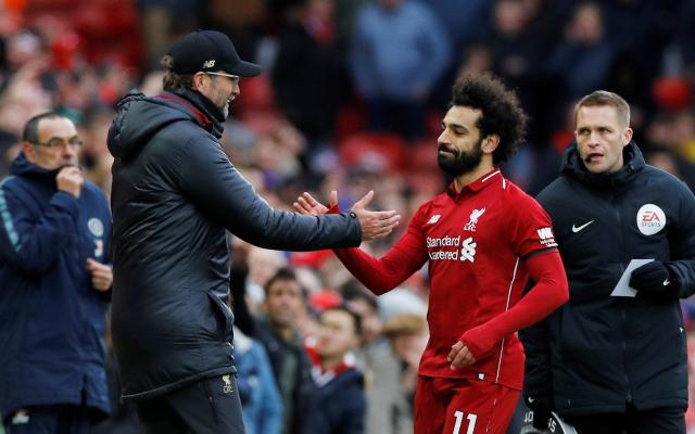 محمد صلاح ويورجن كلوب