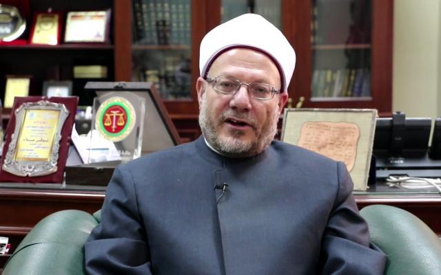 المفتي يهنئ الرئيس السيسي والأمة الإسلامية بمناسبة الإسراء والمعراج
