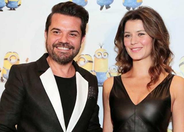 الممثلة التركية بيرين سات وزوجها المغني كينان دوجلو