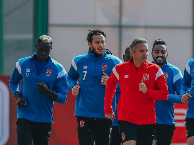 تدريبات الأهلي