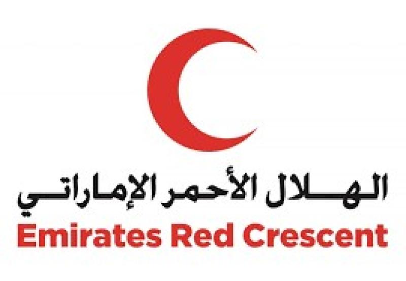 الهلال الأحمر الإماراتي يواصل توزيع المساعدات على أهالي غزة