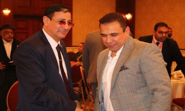 المهندس مدحت بركات مع الدكتور أحمد الضبع - أرشيفية