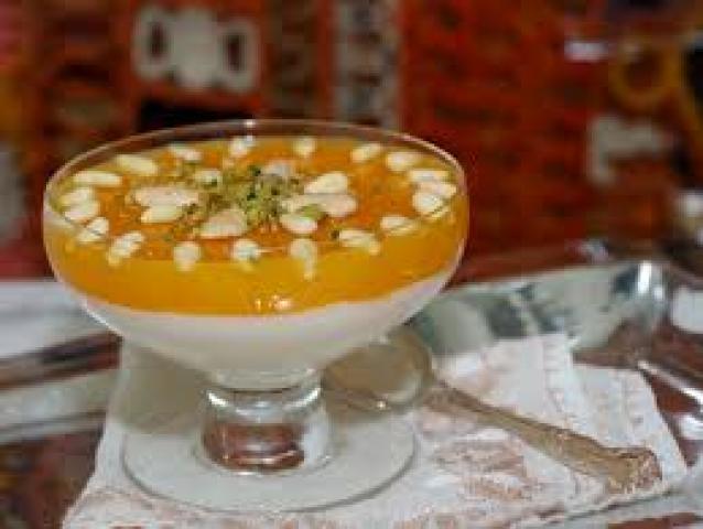 مهلبية بالبرتقال