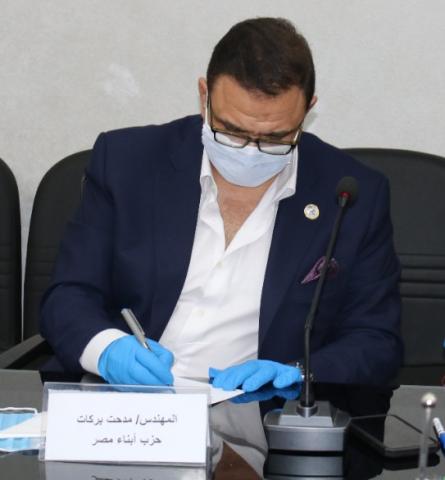 المهندس مدحت بركات رئيس حزب أبناء مصر