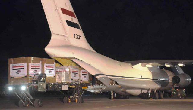 مصر ترسل طائرة مساعدات طبية لجمهورية جنوب السودان الشقيقة ”فيديو”