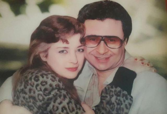 فايزة كمال وزوجها مراد منير