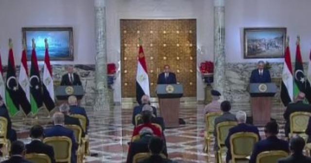 عاجل| السيسي يستقبل حفتر ورئيس النواب الليبي في قصر الاتحادية