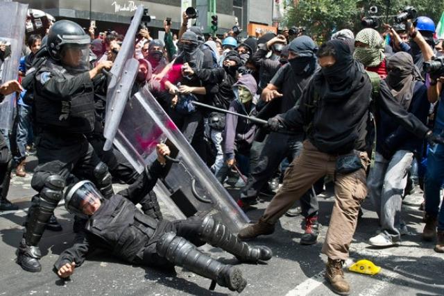 مظاهرات المكسيك
