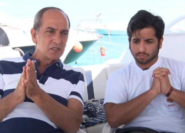 هشام سليم وابنه نور المتحول