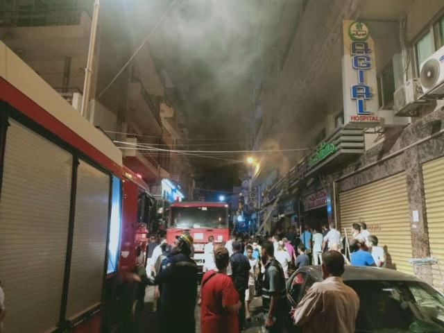مصدر أمني: التحقيق مع المدير والأطباء في حريق مستشفى خاص للولادة بالإسكندرية