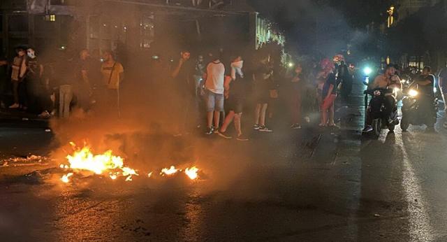 قطع الطرقات في لبنان