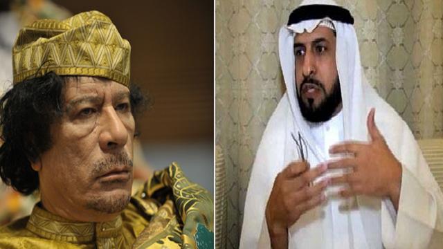 حاكم المطيري والقذافي