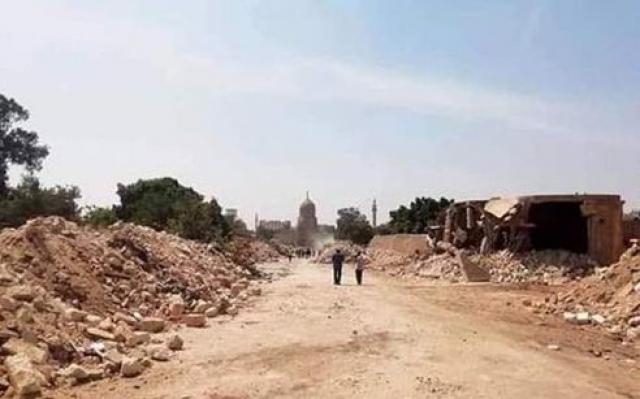 هدم مقابر المماليك