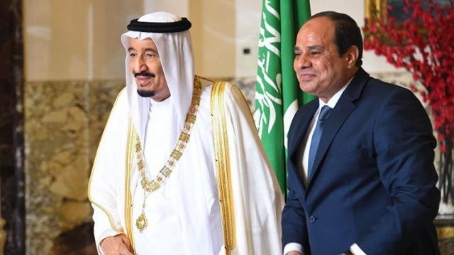 العاهل السعودي والرئيس السيسي