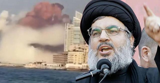 حسن نصر الله وتفجير بيروت