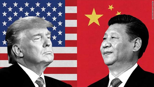 الزعيمان الأمريكي والصيني