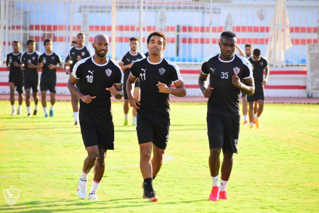 مران الزمالك| انتظام بن شرقي وأوناجم وعودة طارق حامد