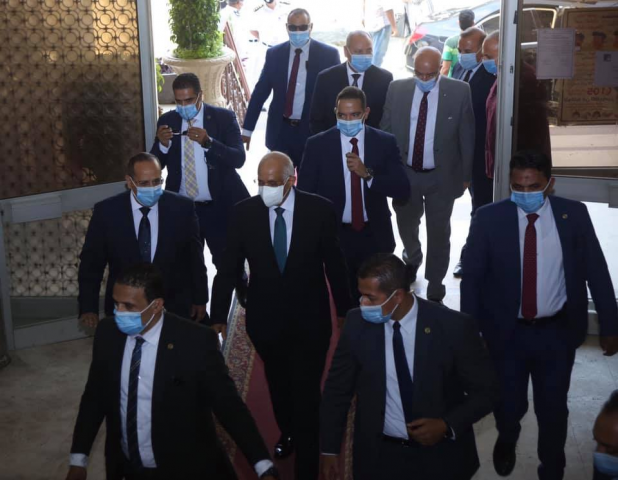 رئيس مجلس النواب يشارك في انتخابات مجلس الشيوخ 2020