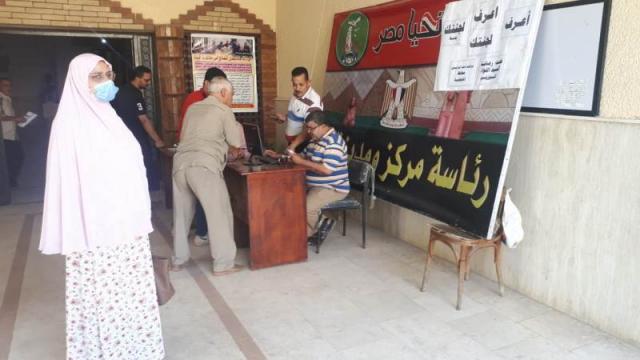 توافد الناخبين في محافظة المنوفية