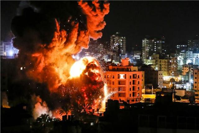 قصف إسرائيل ضد غزة