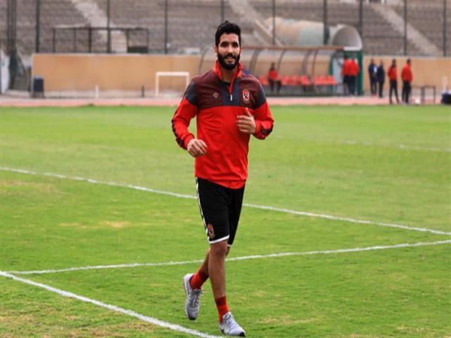 صالح جمعة لاعب وسط الأهلي 