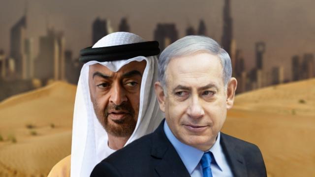 نتنياهو وولي عهد أبو ظبي