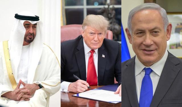 اتفاق الإمارات وإسرائيل برعاية أمريكا