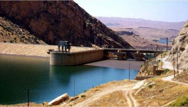 سد دربنديخان شمال العراق 
