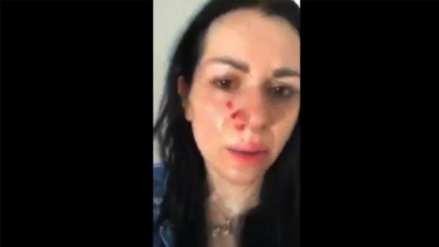زوجة الإعلامي السوري عمر الشيخ إبراهيم