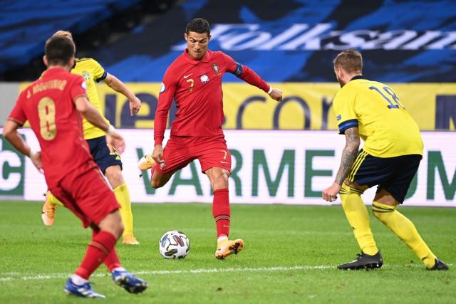 رونالدو يقود البرتغال للفوز على السويد بدوري أمم أوروبا