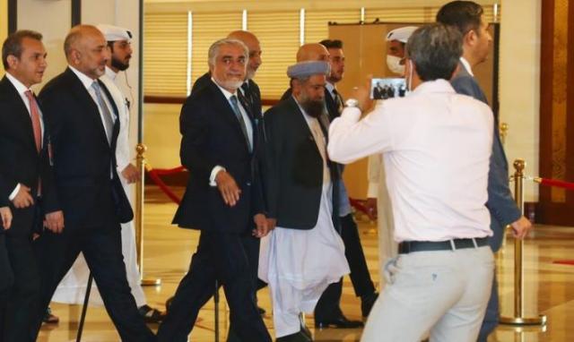 محادثات السلام بين طالبان وحكومة أفغانستان في قطر