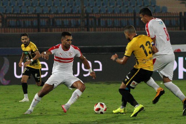 الزمالك ضد الإنتاج الحربي